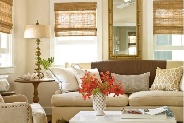 Beige wandfarben wohnzimmer warm