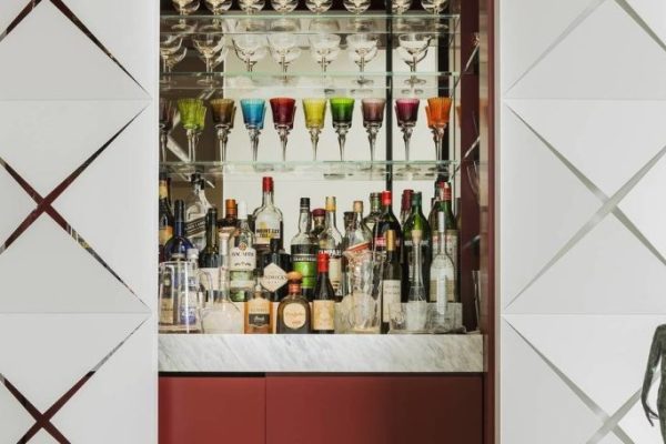 Beelin versteckgte wohnzimmer cocktail bars